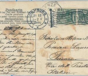 82010 - GERMANY - POSTAL HISTORY - nice POSTMARK on POSTCARD from HAMBURG 1906