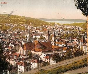 ac1004 - Ansichtskarten VINTAGE  POSTCARD - SWITZERLAND - St.Gallen - 1912