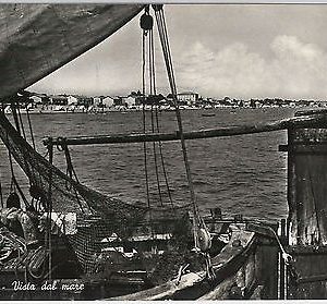 CARTOLINA d'Epoca - RIMINI provincia : Bellaria 1958