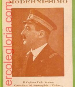 af7983  - VINTAGE POSTCARD Ansichtskarten -Ship "Veniero" Capitano Paolo Vandone