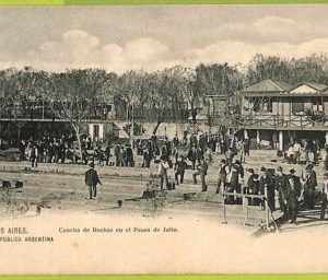 40425 - ARGENTINA - VINTAGE POSTCARD - Buenos Aires BOWLING GREEN !  RRR!
