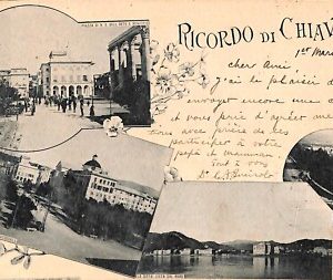 ab2600 - CARTOLINA  D'EPOCA GENOVA  Provincia : Chiavari