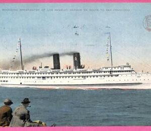 af8024 - USA - VINTAGE POSTCARD Ansichtskarten - 1930 - Ship  "Yale" NAVI