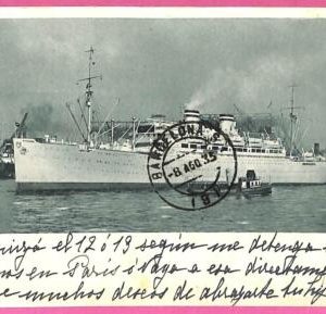 af8025 - GERMANY - VINTAGE POSTCARD Ansichtskarten - Ship "Milwauke" NAVI