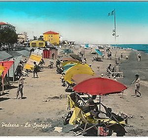 CARTOLINA d'Epoca - RIMINI  : Torre Pedrera  1962
