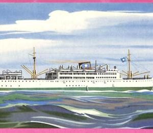 af8040 - SPAIN - VINTAGE POSTCARD Ansichtskarten - Ship  "Satrustegui" NAVI