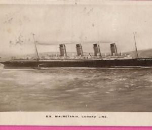 af8033 - USA - VINTAGE POSTCARD Ansichtskarten - 1910 - Ship  "Mauretania" NAVI
