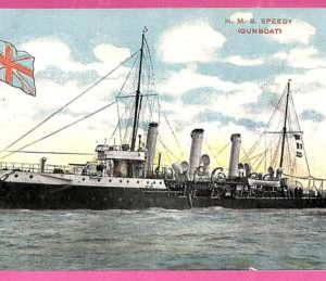 af8027 - VINTAGE POSTCARD Ansichtskarten - Ship H.M.S.Speedy NAVI