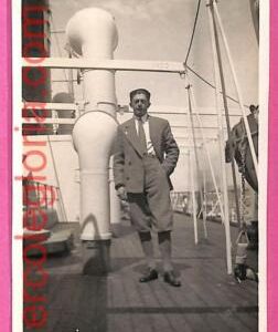 af8012 - Vintage Photograph - 1930 - SHIP "Egeo   NAVI