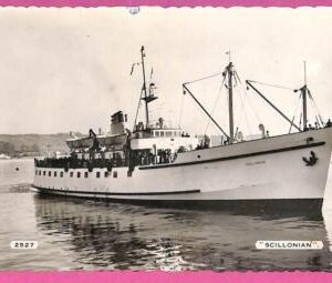 af8049 - VINTAGE POSTCARD Ansichtskarten - Ship  "Scillonian"  NAVI