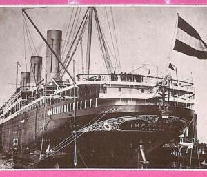 af8050 - VINTAGE POSTCARD Ansichtskarten - Ship  "Imperator"  NAVI