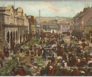 55287 -  IRELAND  -  Vintage Postcard  CPA  - CORK - MARKET