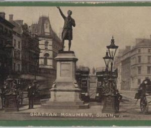 55288 -  IRELAND  -  Vintage Postcard  CPA  - Dublin - GRATTAN