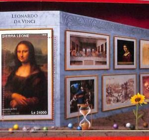 A4806 - SIERRA LEONE - ERROR MIPERF Sonderblock: 2016 Leonardo Da Vinci, Art.-Nr