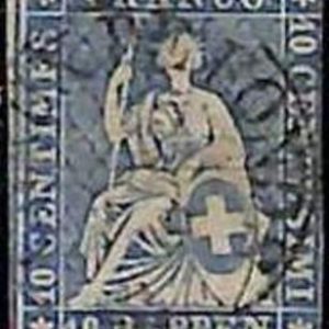 94992fC -   SWITZERLAND - STAMP -  Zumstein # 23 Cd -    USED
