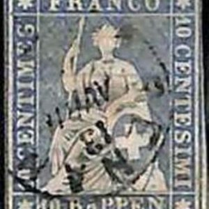 94992h  -   SWITZERLAND - STAMP -  Zumstein # 23   -    USED