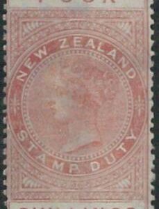 74199 - NEW ZEALAND - REVENUE  STAMP:  Stanley Gibbons # F48   - New MINT *