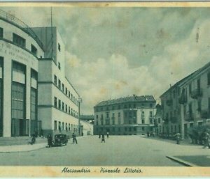 96928  - CARTOLINA d'Epoca - ALESSANDRIA citta' -  Piazzale Littorio 1942