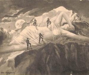 ac1029 - Ansichtskarten  VINTAGE POSTCARD - SWITZERLAND -  Jungfrau - 1911