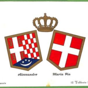 ah1151 - VINTAGE POSTCARD  - ROYALTY  Reali ITALY