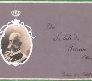 ah1148 - VINTAGE POSTCARD  - ROYALTY, Embossed  Reali ITALY