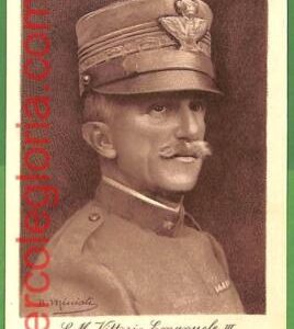 ah0988 - VINTAGE POSTCARD - Vittorio Emanuele III -  ROYALTY Reali  ITALY