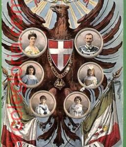 ah0985 - VINTAGE POSTCARD -  ROYALTY Reali ITALY
