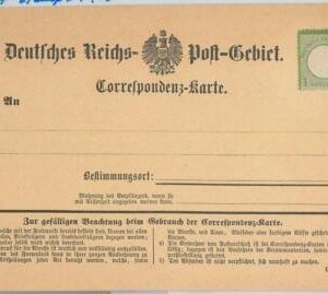 66028 - GERMANY - POSTAL STATIONERY  CARD - Borek I with added stamp MICHEL # 7