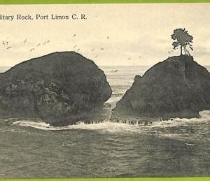 12704 - COSTA RICA - Vintage Postcard  - Solitary Rock, Port Limon