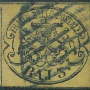 87737  - Francobolli ANTICHI STATI - PONTIFICIO: Sassone 4  USATO