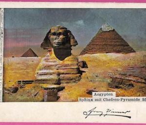 ag2657  - EGYPT - VINTAGE POSTCARD  -  Pyramids