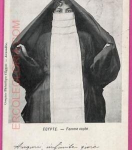 ag2698 - EGYPT - VINTAGE POSTCARD  - Costumes - 1906