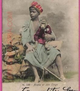 ag2704 - EGYPT - VINTAGE POSTCARD  - Costumes 1906