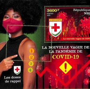 A9183 - NIGER - ERROR MISPERF Stamp Sheet -  2022 - Disease, MEDICINE