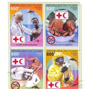 A9538 - TCHAD -  ERROR MISPERF Stamp Sheet - 2021 - Disease, MEDICINE Malaria