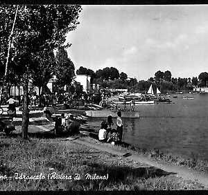 ab1873 - CARTOLINA D'EPOCA - MILANO Città : Idroscalo