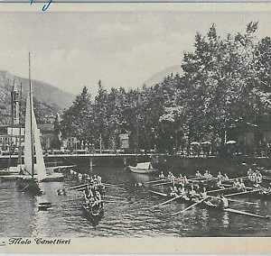 73137 - CARTOLINA d'Epoca LECCO Citta'  - Molo CANOTTIERI