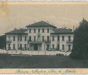 CARTOLINA d'Epoca MONZA - Macherio 1911