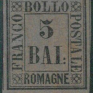 87753  - Francobolli ANTICHI STATI -  ROMAGNE : Sassone 6 NUOVO non LINGUELLATO
