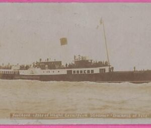 af8067 - GB - VINTAGE POSTCARD  - 1910-SHIP "Duchess of Fife" ISLE of WIGHT