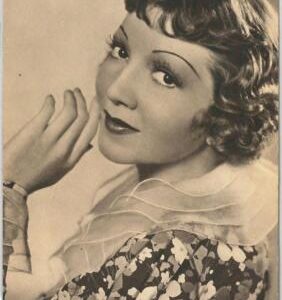 61829  -  VINTAGE POSTCARD - CINEMA -  CLAUDETTE COLBER