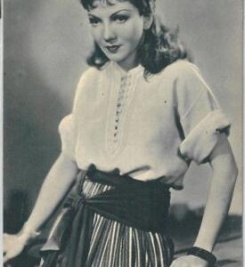 61828 -  VINTAGE POSTCARD - CINEMA -  CLAUDETTE COLBER