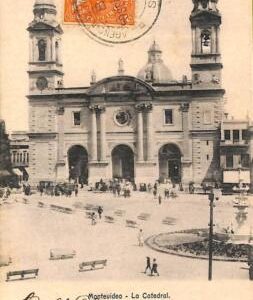 ac1765 - URUGUAY - VINTAGE POSTCARD -  Montevideo - 1906