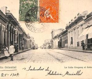 ac1781 - URUGUAY - VINTAGE POSTCARD - Salto Oriental - 1907