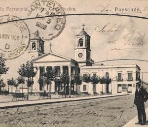 ac1777 - URUGUAY - VINTAGE POSTCARD -  Paysandu - 1908