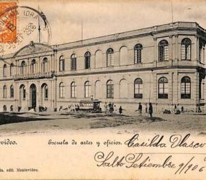 ac1764 - URUGUAY - VINTAGE POSTCARD -  Montevideo - 1906