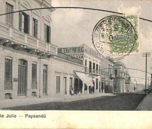 ac1776 - URUGUAY - VINTAGE POSTCARD -  Paysandu - 1908
