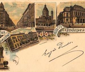 ac0859 - Ansichtskarten   VINTAGE  POSTCARD - HUNGARY - Gruss aus Budapest- 1901