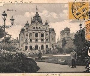 ac0874 - VINTAGE  POSTCARD - HUNGARY - Kassa (Kosice)  Theatre - 1906