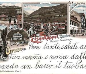 ac9498  - Ansichtskarten VINTAGE POSTCARD- AUSTRIA  Gruss aus Eisenkappel 1900's